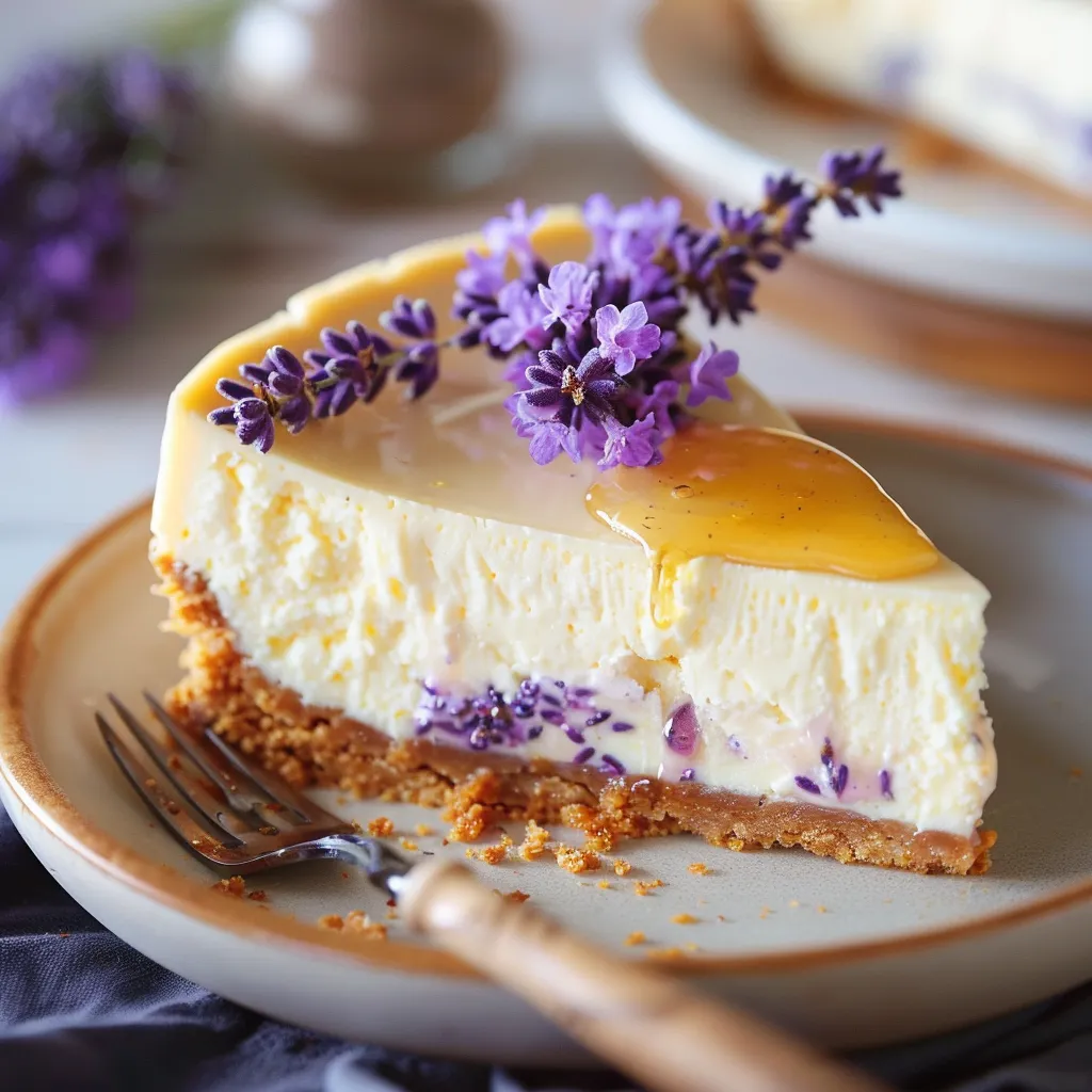Mandel Lavendel Kuchen