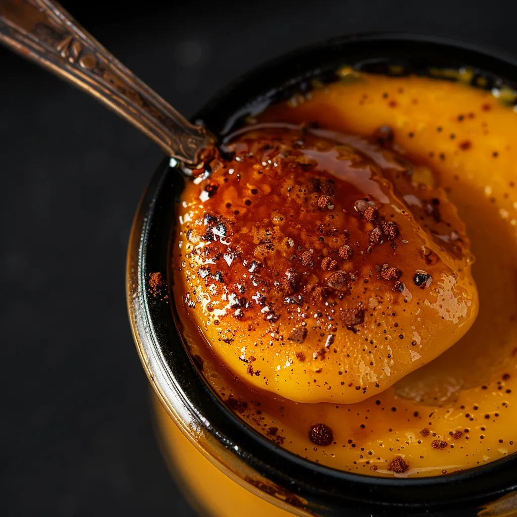 Thai Tee Creme mit Karamellkruste