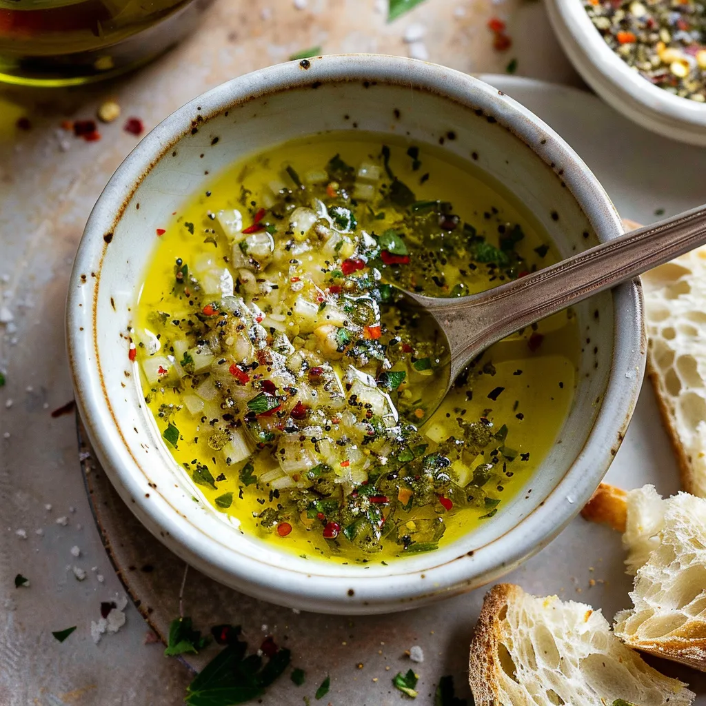 Einfacher, leckerer Knoblauch-Dip