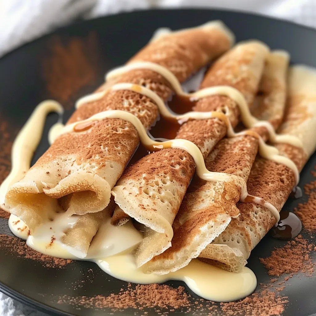 Zimtige Protein-Crêpes