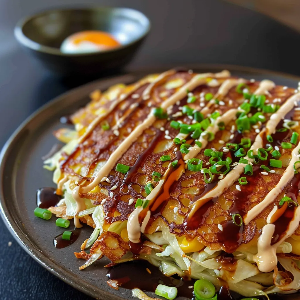 Probier mal Okonomiyaki – die japanische Spezialität.