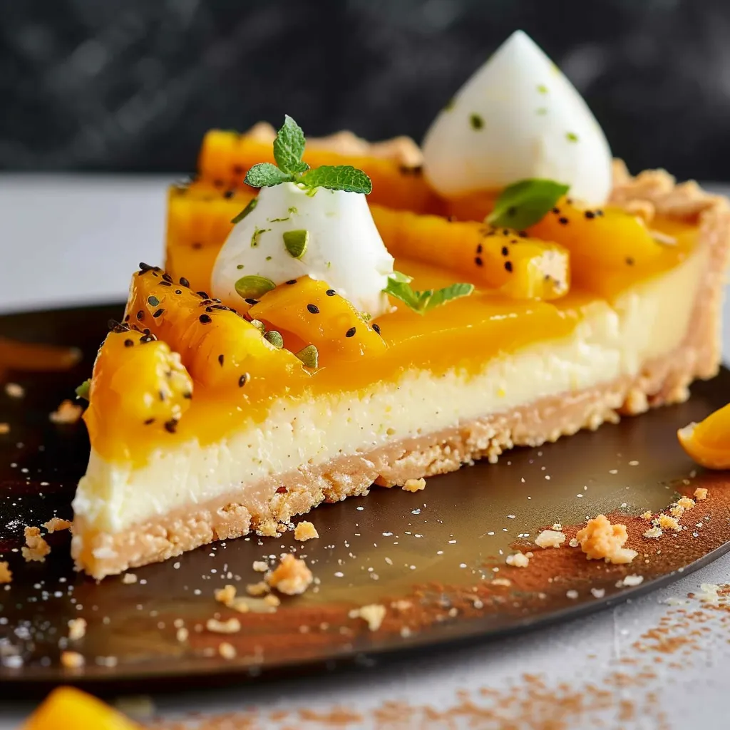 Kokos Mango Passion Tarte