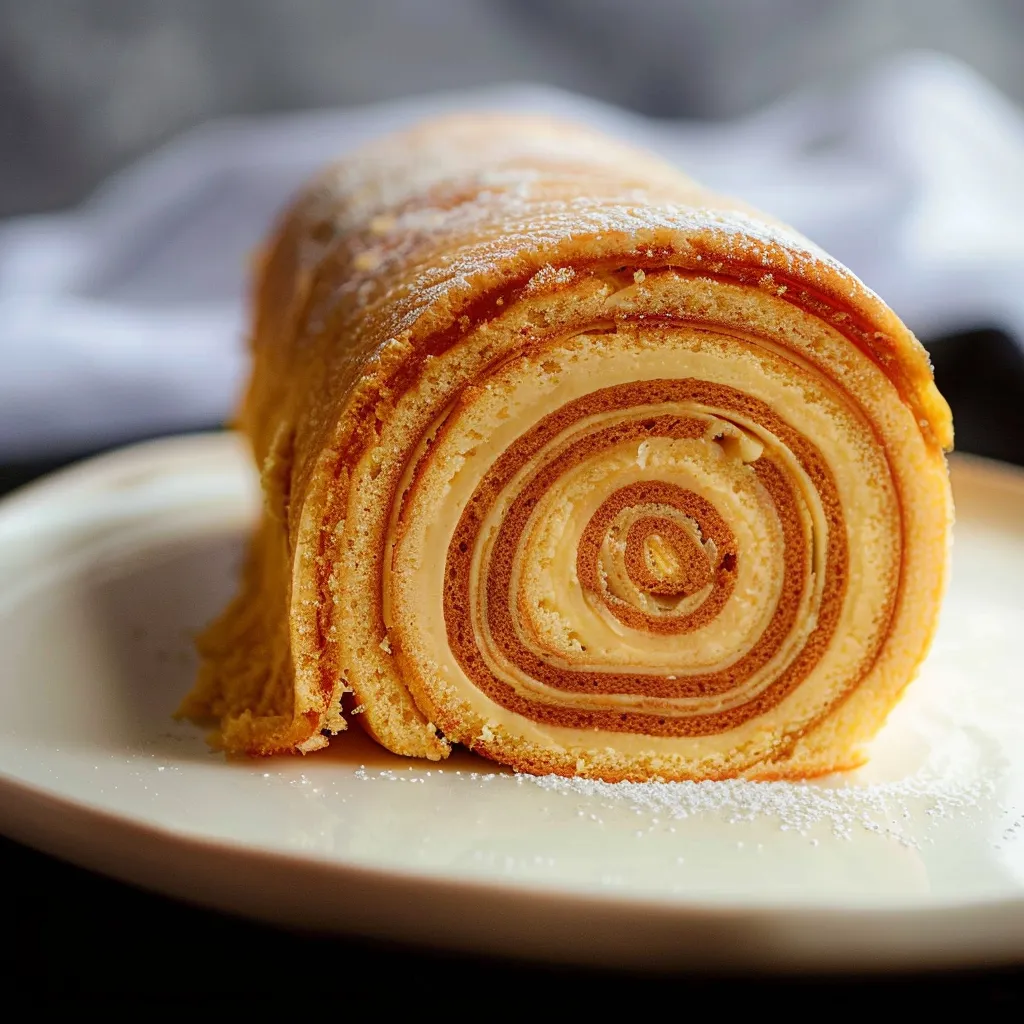Saftiger Bolo de Rolo mit Goyave