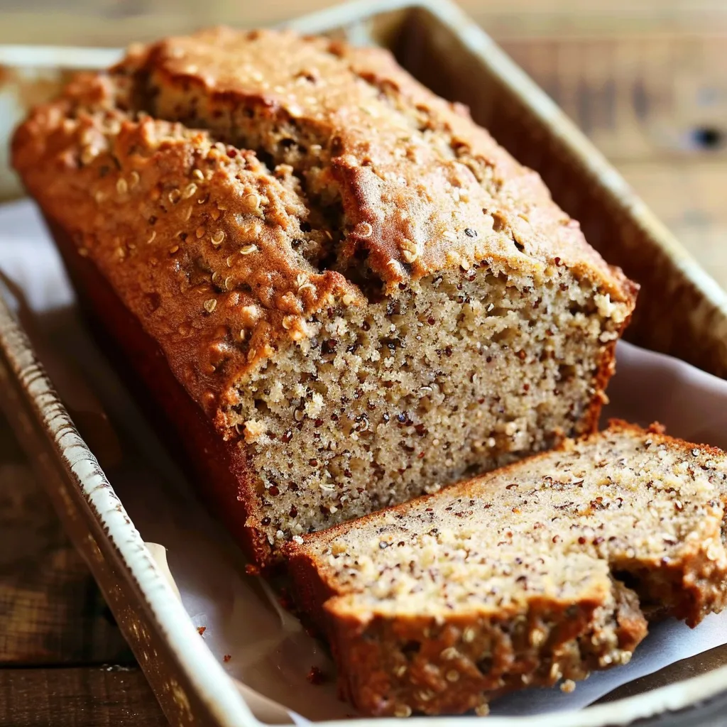 Bananenbrot mit Quinoa