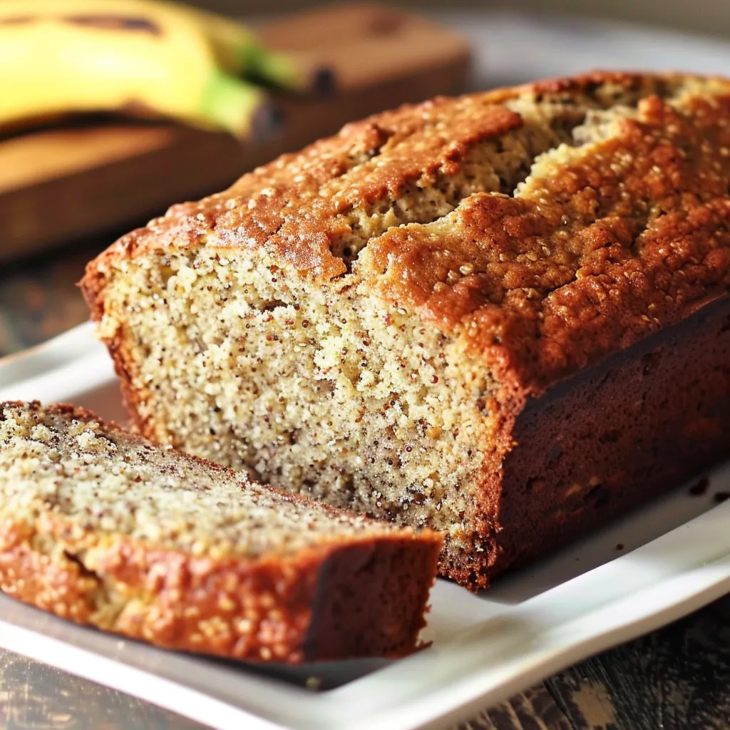 Bananenbrot mit Quinoa-Twist
