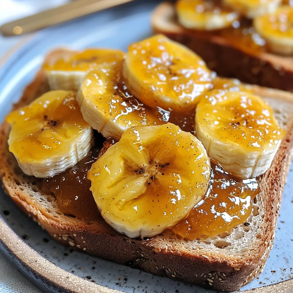 Einfache Bananenkonfitüre