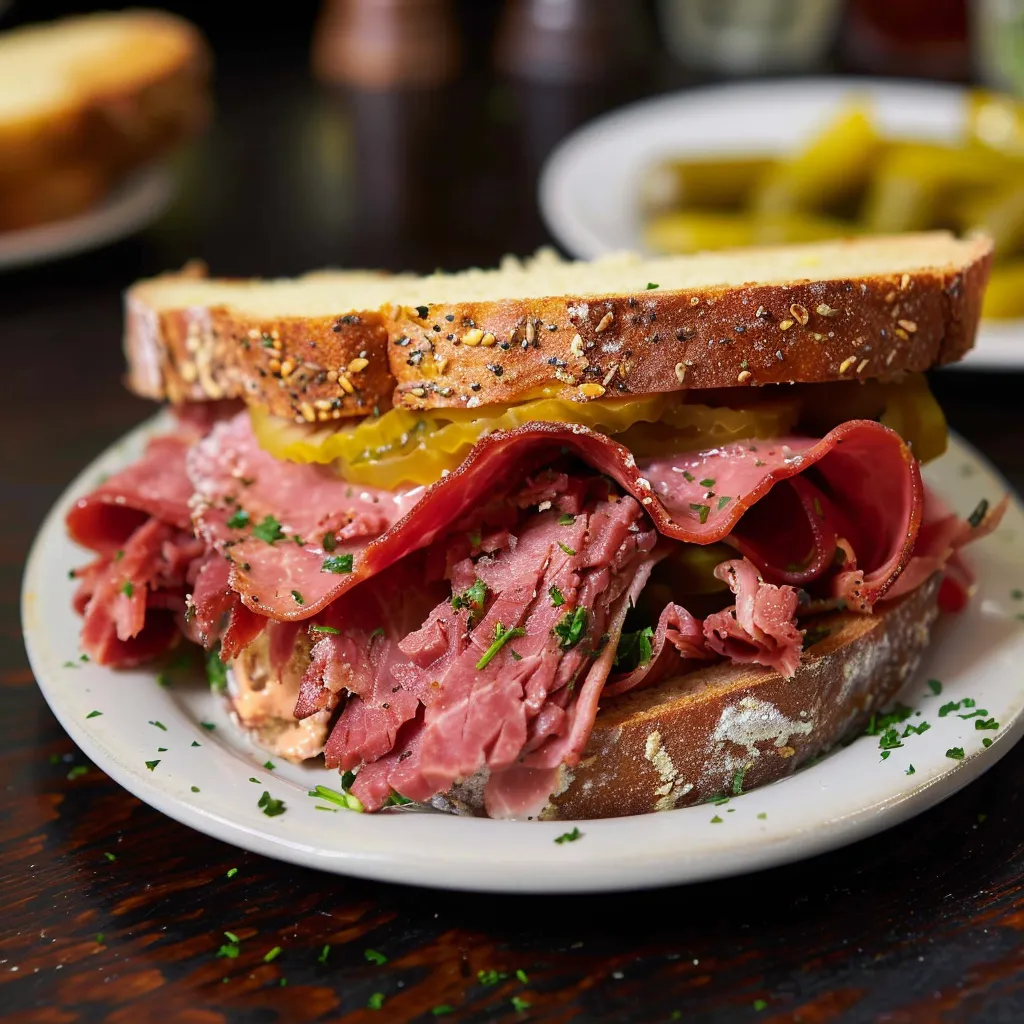 So machst du ein mega smoked meat Sandwich zuhause