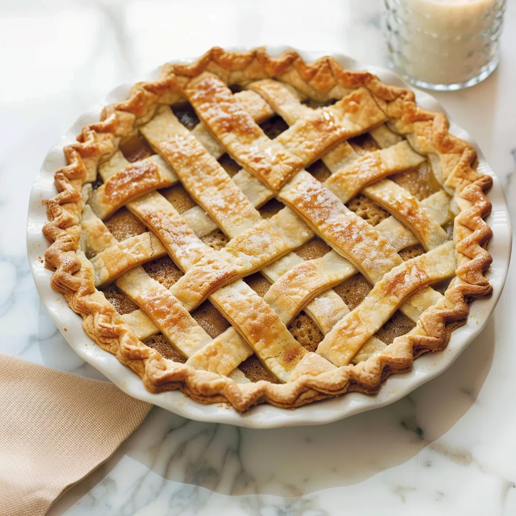 Traditioneller Zuckerkuchen mit Ahornsirup