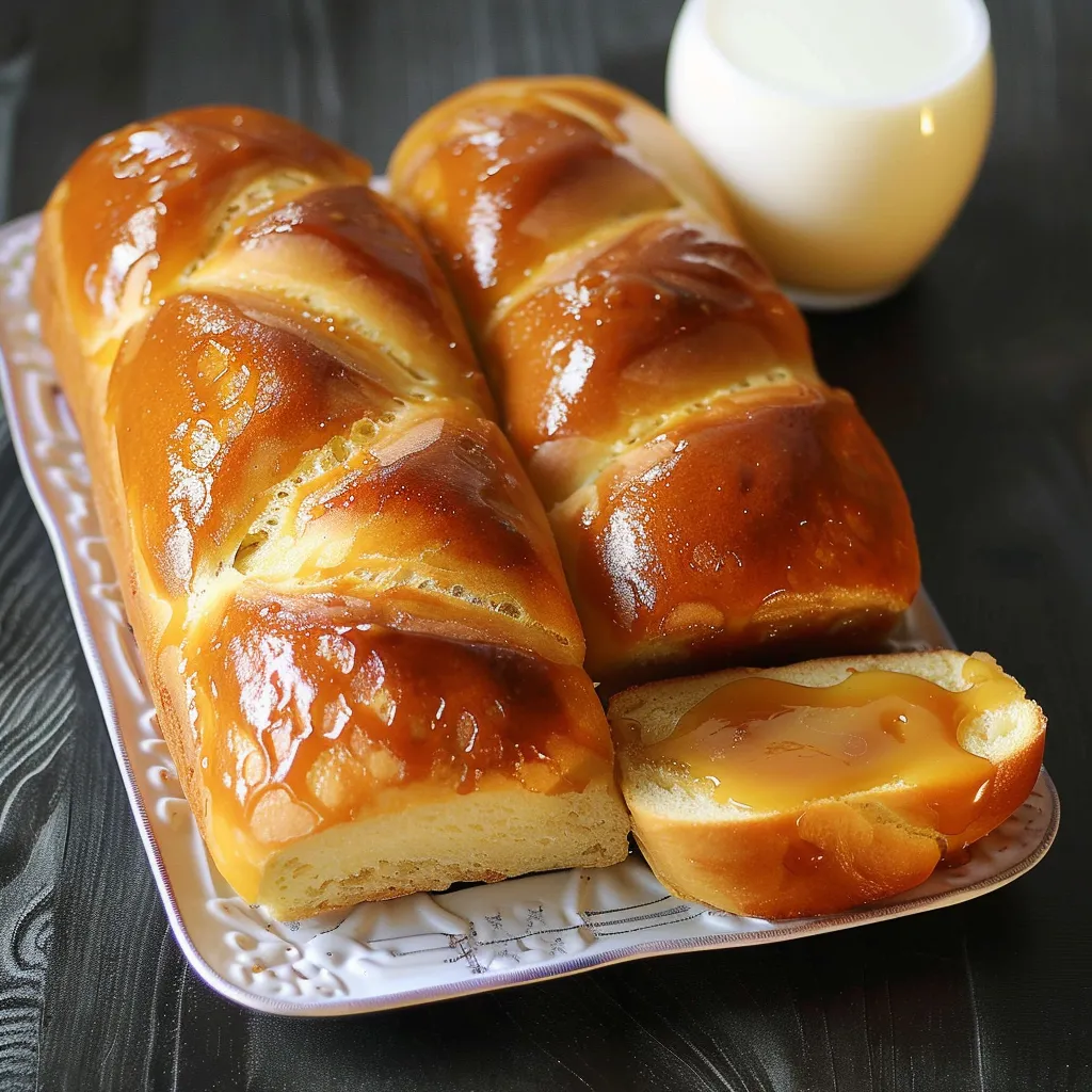 Fluffige Milchbrötchen mit Karamell ganz einfach selber machen
