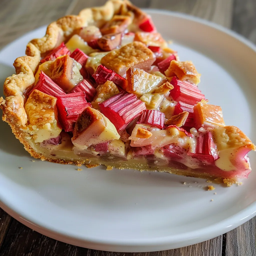 Mach schnell eine fruchtig-frische Rhabarber-Tarte