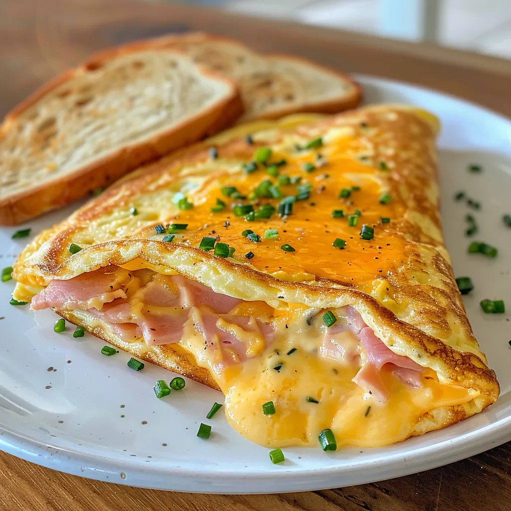 Schinken Käse Omelette