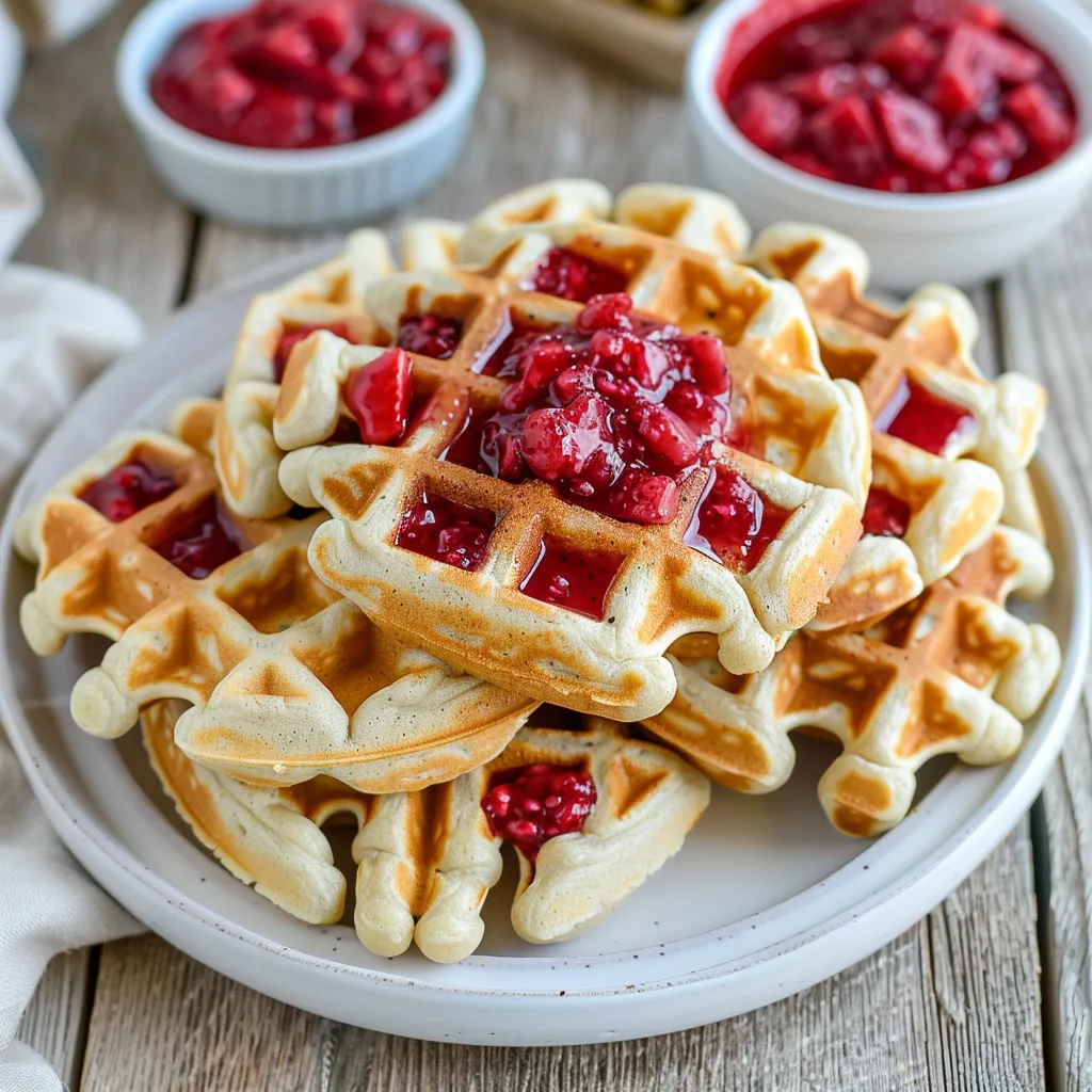 Waffeln daheim locker und lecker zubereiten