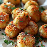 Knusprige Blumenkohl-Kroketten mit Parmesan