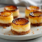 Mini Crème Brûlée Käsekuchen