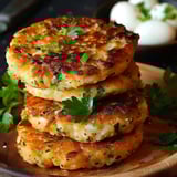 Reis-Galettes mit Käse