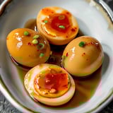 Soja-Sauce Eier