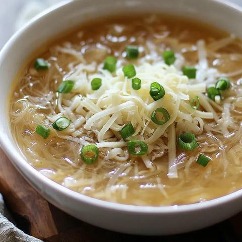 Asiatische Zwiebelsuppe - Eine Kreative Fusion